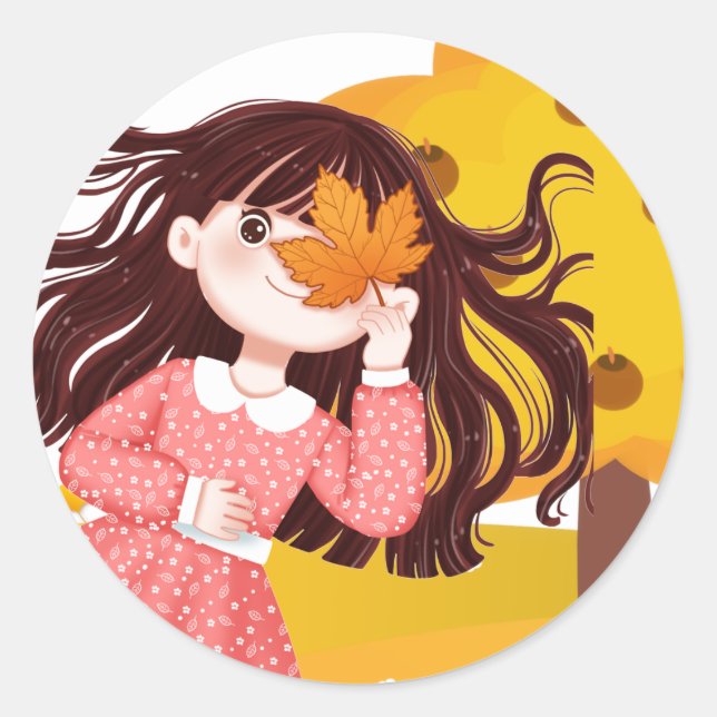 Happy Thanksgiving       Classic Round Sticker (Front)