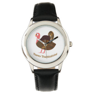 Happy Thanksgiving! Cute Turkey Watch
