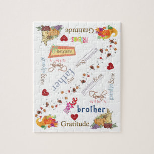 Happy Thanksgiving Day Jigsaw Puzzle