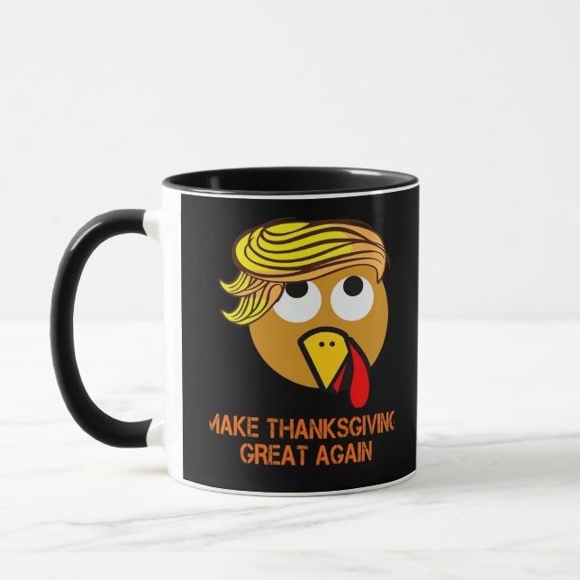 Happy Thanksgiving Day Mug (Left)