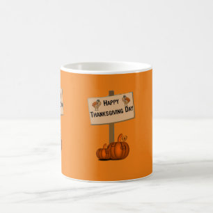 Happy Thanksgiving Day Mugs
