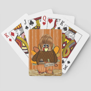 Happy Thanksgiving Day Playing Card Deck