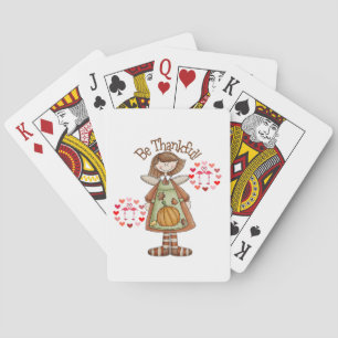 Happy Thanksgiving Day Playing Card Deck