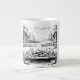 Happy Thanksgiving Day Specialty Mug