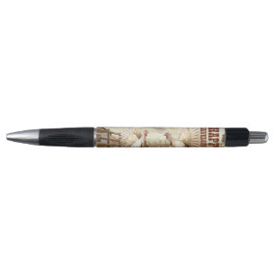 Happy Thanksgiving! Editable men's gift Pen