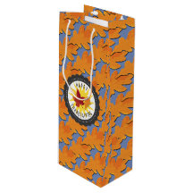 Happy Thanksgiving Fall Oak Leaf