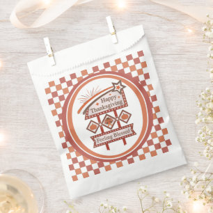 Happy Thanksgiving Feeling Blessed Retro Sign Favour Bag