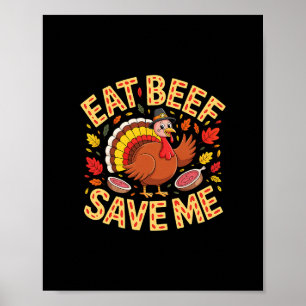 Happy Thanksgiving For Men  Poster