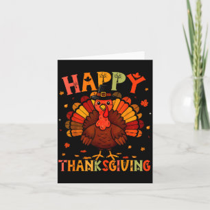 Happy Thanksgiving Funny Turkey Day Family Dinner  Card