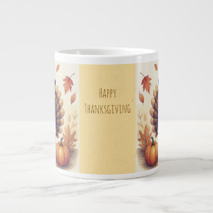 Happy Thanksgiving, Funny Turkey Specialty Mug