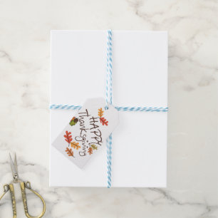 Happy Thanksgiving Gift Tags