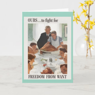 Happy Thanksgiving Greeting Card