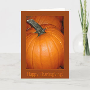 Happy Thanksgiving! Holiday Card