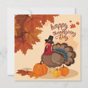 Happy Thanksgiving Holiday Card