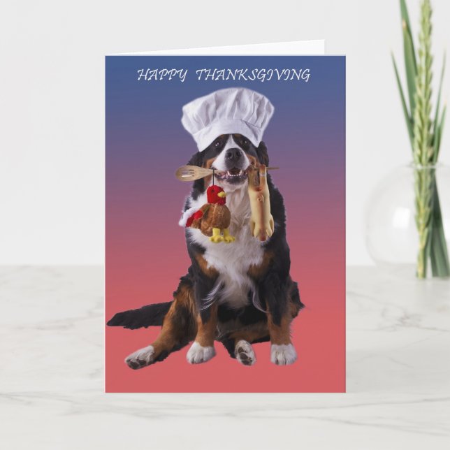 Happy Thanksgiving Holiday Card (Front)