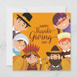 Happy Thanksgiving Holiday Card