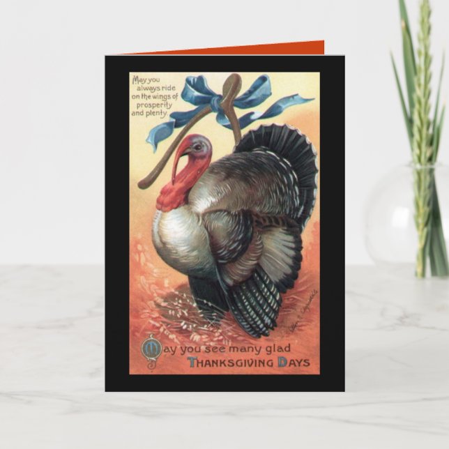 Happy Thanksgiving Holiday Card (Front)
