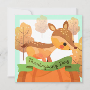 Happy Thanksgiving Holiday Card