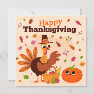 Happy Thanksgiving Holiday Card