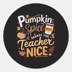 Happy Thanksgiving Holiday Dinner Turkey Day Bless Classic Round Sticker