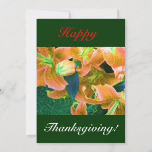 Happy Thanksgiving I Invitation