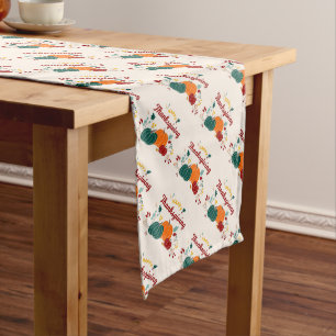 Happy Thanksgiving Long Table Runner
