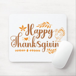 Happy Thanksgiving Mouse Pad