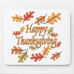 Happy Thanksgiving Mouse Pad