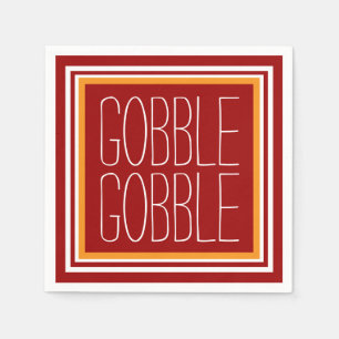 Happy Thanksgiving Napkin