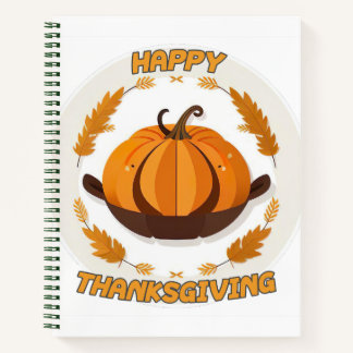 happy thanksgiving notebook