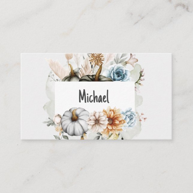 happy thanksgiving place card (Front)