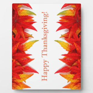 Happy Thanksgiving! Plaque