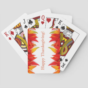 Happy Thanksgiving! Playing Cards