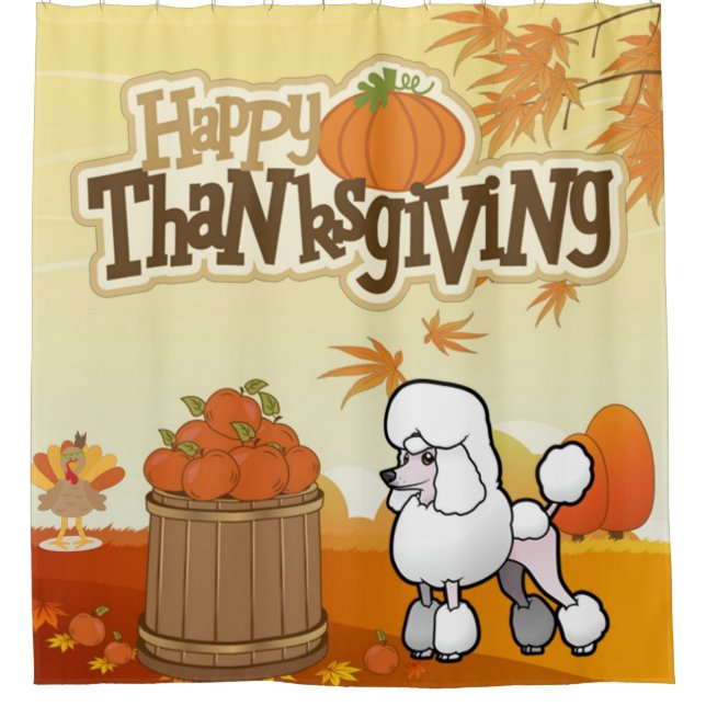 Happy Thanksgiving Poodle (Front)