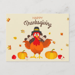 Happy Thanksgiving Postcard