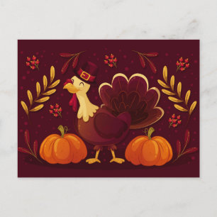 Happy Thanksgiving Postcard