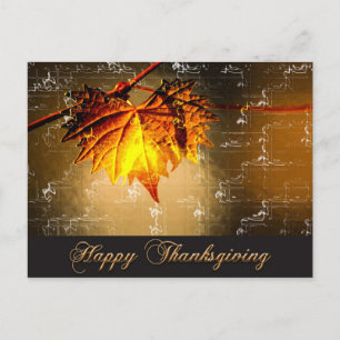 Happy Thanksgiving Postcard