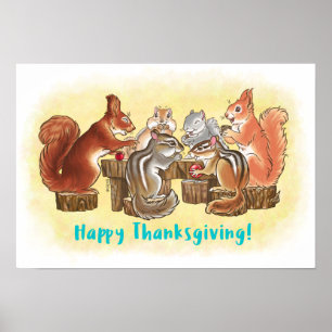 Happy Thanksgiving! Poster