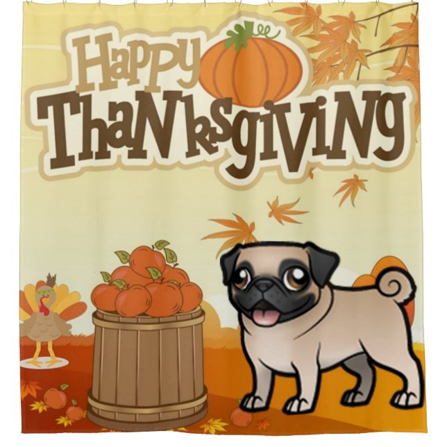 Happy Thanksgiving Pug (Front)