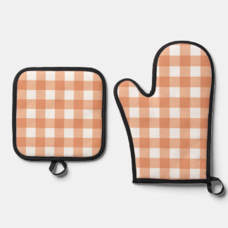 Happy Thanksgiving Pumpkin Fall Oven Mitt & Pot Holder Set