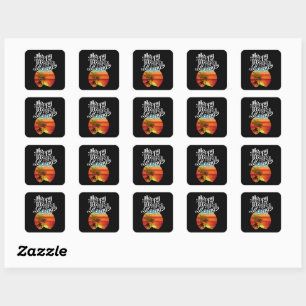 happy thanksgiving  square sticker
