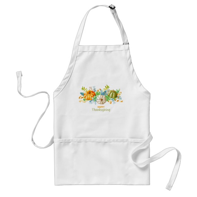 Happy Thanksgiving Standard Apron (Front)