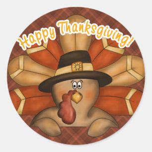 Happy Thanksgiving Sticker