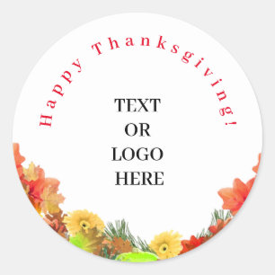 Happy Thanksgiving Sticker