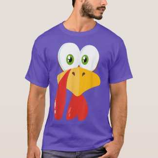 Happy Thanksgiving Tee for Boys Girls Kids Cute Tu