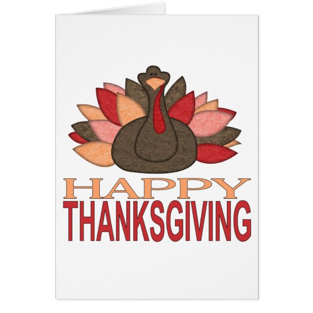 Happy Thanksgiving turkey (Front)