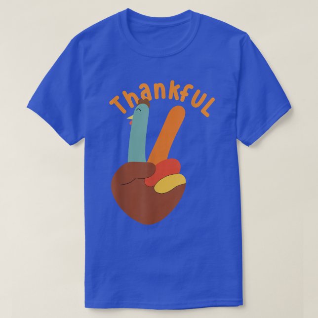 Happy Thanksgiving Turkey Outfit  T-Shirt (Design Front)