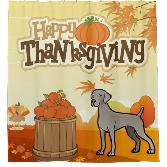 Happy Thanksgiving Weimaraner (Front)