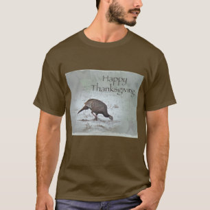 Happy Thanksgiving Wild Turkey T-Shirt