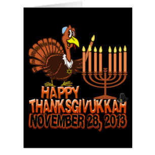 Happy Thanksgivukkah Greeting Cards